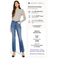 thumbnail image 3 of Kancan - Brenda High-Rise Bootcut Jeans (31.5" Inseam) - KC11259, 3 of 11