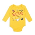 thumbnail image 4 of Harry Potter Newborn Baby Boys 3 Pack Bodysuits Newborn to Infant, 4 of 5