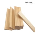 thumbnail image 4 of 1 Set Blank Plank Unpainted Garden Architecture Material Embellishments Slice Interior Decoration DIY Craft Projects Home Adorns 30cm, 4 of 7