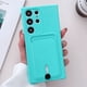 thumbnail image 3 of Simple Card Pocket Slot Couple Candy Case For Samsung Galaxy S24 S23 S22 S21 Ultra Plus FE A53 A33 A23 A13 A03S Soft TPU Funda, 3 of 5