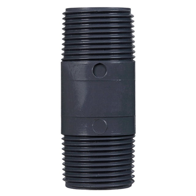 Nipple BK Products Schedule 80 PVC 3/4 pulgadas MPT, 2,5 cm, paquete de 10