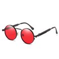 thumbnail image 3 of Gafas de sol estilo punk, gafas de sol personalizadas con patas de metal de primavera a la moda para hombre, gafas de sol reflectantes para mujer, 3 of 5