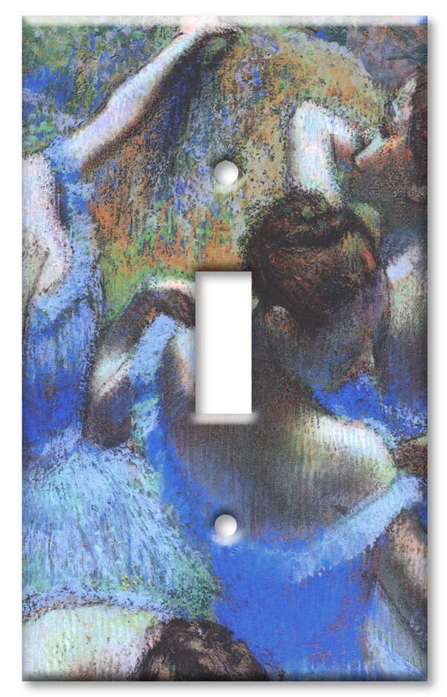 Behind the Scenes Degas Single Gang Toggle Wall Plate 