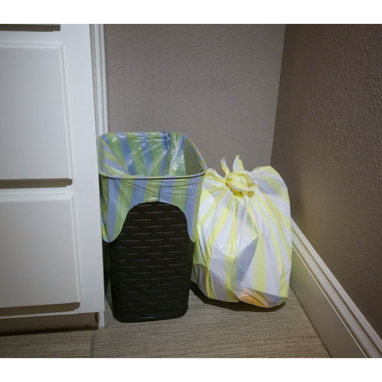 Hero Small Trash Bags, 4 Gallon, 40 Bags (Lemon Scent), Odor Neutralizer,  Flap Ties - DroneUp Delivery