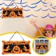 thumbnail image 1 of Puerta delantera de tela no tejida Halloween 19,3 x 8,3 pulgadas Cartel de Halloween para puerta rectangular Decoraciones de Halloween Adornos para colgar en la ventana o la pared de casa, 1 of 8