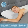 thumbnail image 4 of Gel Memory Foam Bed Pillow, Standard, Single Pack, 4 of 8