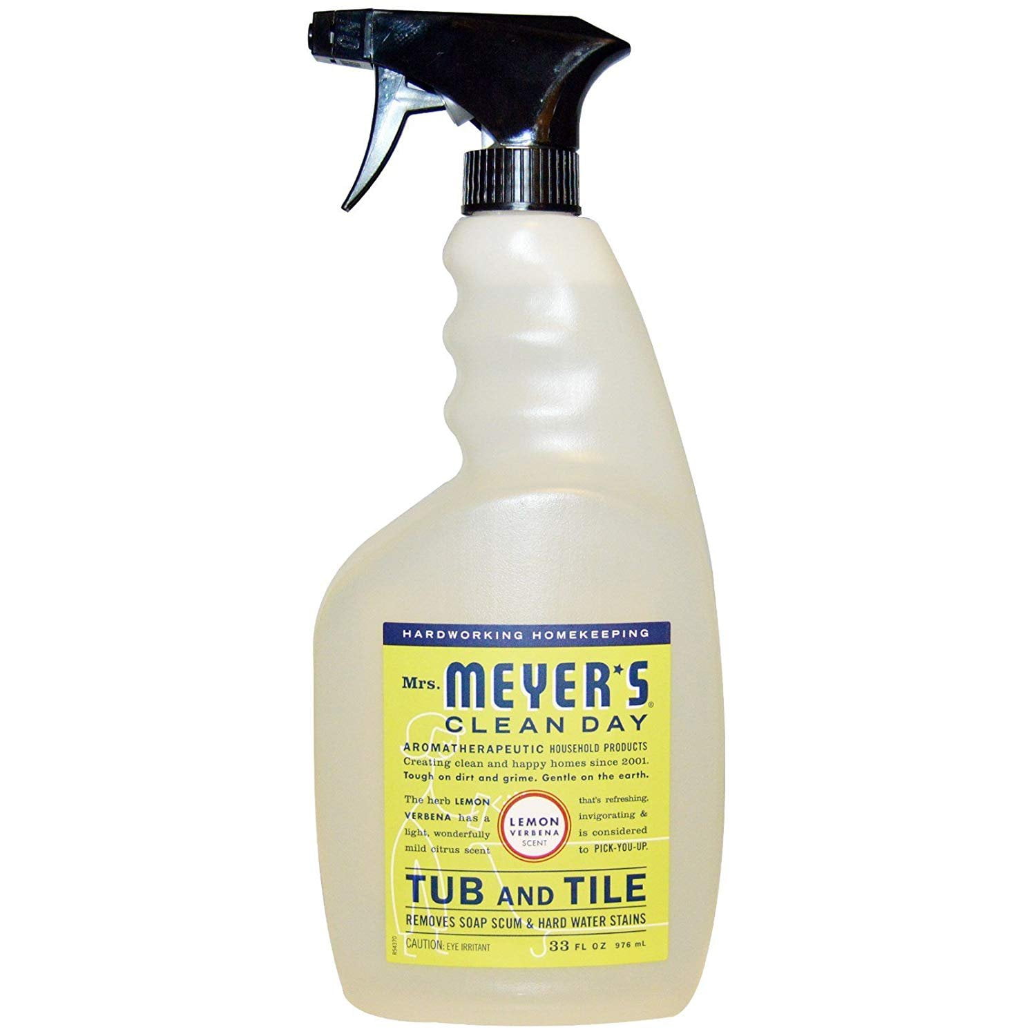 Tub & Tile Cleaner, Lemon Verbena 33 Oz by Mrs Meyers Pack of 2