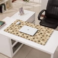 thumbnail image 3 of Long Mouse Pads for Desk,Brown Dog Paw Footprint Bone Desk Mats on Top Of Desks, Desk Mouse Pad Extra Large with 3mm Non-Slip Base and Stitched Edge for Gaming,Office,Work,Home 31.5"x15.7", 3 of 6