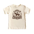 thumbnail image 2 of Trendy Little Cowboy Shirt for Boys Western Rodeo Southern Tee for Kids Natural Shirt 18 Months, 2 of 5