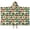 Tractor and Barns, variant on Tractor and Pumpkins Cream Pattern Teens Hooded Bath Towel Wrap for Ages 3 To 12,Quick Dry Lightweight Soft Microfiber Bath Beach Pool,50"x30"
