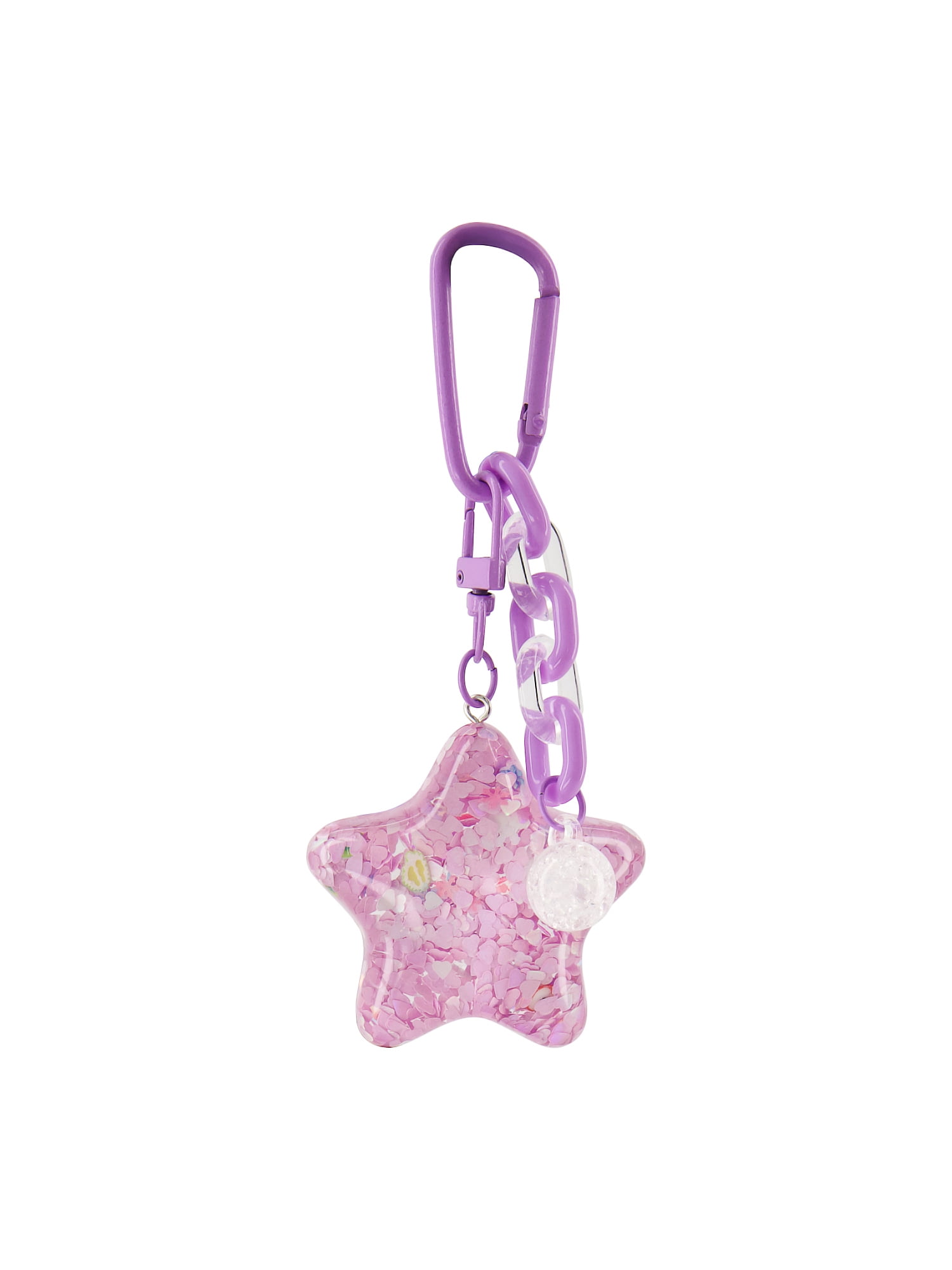 Claire's Bag Charm - Purple Star