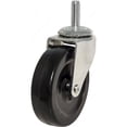 thumbnail image 1 of Rubber Wheel, Threaded Stem Caster, 3 In. - F30719, 1 of 1