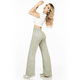 thumbnail image 3 of Pantalón Dama SAVI JEANS Pierna Ancha mezclilla Jeans Mujer verde claro 13, 3 of 5