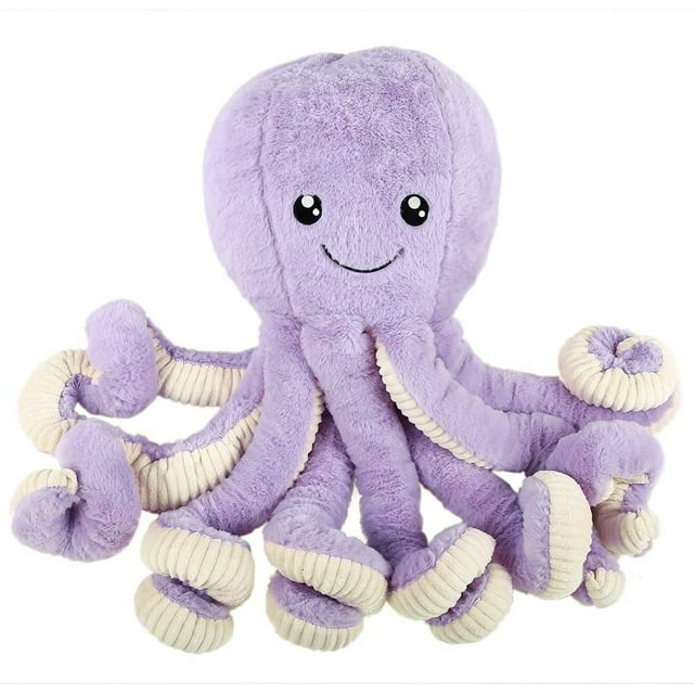 Animales de peluche de pulpo, muñecos de peluche de pulpo, juguetes para niños, niñas y niños