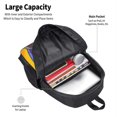 thumbnail image 5 of The Simpsons Backpack,Laptop Backpack Lightweight Casual DaypackMulti-Function Travel Backpack, 5 of 5