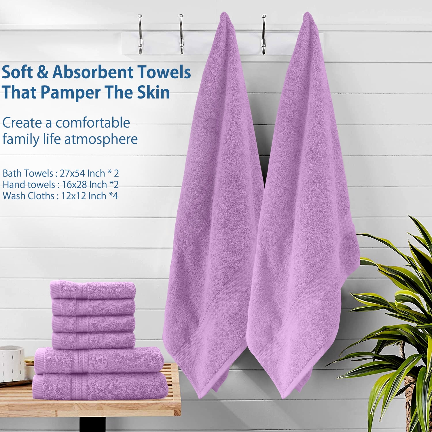 Norwex lavender bath towel sale