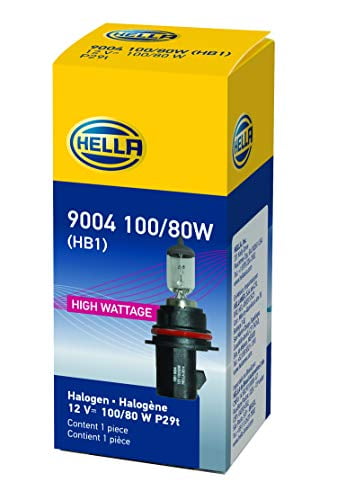 HELLA 9004 100/80W High Wattage Bulb, 12V