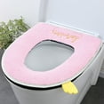 thumbnail image 6 of Toilet Seat Covers, Portable Toilet Seat Covers, Zipper Plush Warm Toilet Seat Cover for Winter Bathroom, Thickened Flock Material, Easy Installation, Soft Comfortable, Multi-Color Options, 6 of 7