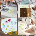 thumbnail image 5 of 1 Set 50Pcs Fish Shape Sewing Machine Needle Threaders Quick Sewing Threader Needle Guide Tool Plastic Sewing Wire Loop Light Khaki 32x7x4mm, 5 of 6