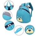 thumbnail image 3 of ruzhgo Cartoon Anti-lost Kids Backpack Semicircle Kindergarten Schoolbag Blue, 3 of 6