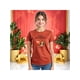thumbnail image 1 of Playera Frutal Granadas San Joaquin Valley – Estilo Fresco con Sabor a Granada Ropa Para Mujer Color Shedron Talla Mediana Marca Emil SaEs, 1 of 4