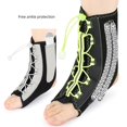 thumbnail image 4 of Ankle Brace for Sprained Ankle Heel Protector Wrap Ankle Support Drawstring Ankle Wraps with Metal Support grey, 4 of 4