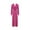 Hot Pink casual jumpsuits for Women, variant on safuny Women's Jumpsuit Jumpsuit for Lady Wife Daughter Girlfriend Fashion Full Trousers V-Neck Long Sleeve Zip Belt Closure Jumpsuit Solid Color Comfy Lounge Casual Army Green L
