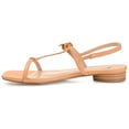 thumbnail image 3 of Journee Womens Zaidda Sling Back Flat Sandals, 3 of 10