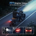 thumbnail image 5 of DEEPOWER Electric Bike for Adults, 750W Motor, 28MPH Electric Bike, 48V 60Ah Battery, 70-160 Miles Range, 20" Fat Tire Ebike, Dual Suspension, UL 2849 Certified, 5 of 7