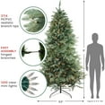 thumbnail image 3 of 9' Pre-Lit Washington Frasier Full Artificial Christmas Tree - Clear Lights, 3 of 4