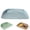 Blue, variant on Waterproof PU Leather Cat Feeding Mat, Non-Slip Pet Food Mat with Raised Edge, BPA-Free Easy Clean Placemat for Small Dogs, 19.7"x13.8"