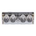 thumbnail image 4 of Nixie Tube Clock, Unique Shape Design Lightweight Durable LED Retro Clock  for Bedroom for Living Room for Kindergarten, 4 of 8