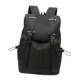 thumbnail image 4 of Mochila para laptop Bolsa de trabajo liviana a gran capacidad para negocios de hombres y mujeres Negro, 4 of 8