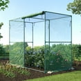 thumbnail image 2 of Aoodor 8' x 4' x 6' Crop Cage with Zippered Door, 2 of 7