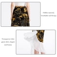 thumbnail image 2 of Motorcycle Women's Chiffon Beach Dresses Summer Dress with Polyester Straps, 2 of 6