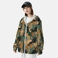 thumbnail image 4 of Picia Camouflage Rabbit Women's Men's UPF 50+ Sun Protection Hoodie Shirt Long Sleeve SPF Fishing Outdoor UV Hiking Lightweight Shirts-Large, 4 of 9