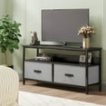 DSstyles 50 Inch Dresser TV Stand, Entertainment Center with Storage, Bedroom Media Console