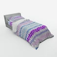 thumbnail image 2 of Ambesonne Leaves Bedding Set 3 Pcs, Traditional Aztec Folklore, Twin, Multicolor, 2 of 2