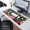 thumbnail image 2 of Extra Large Gaming Mouse Pad for High-Performance Gameplay: Non-Slip Rubber Base, Stitched Edges, Oversized Mat for Desk, Perfect for Office, Gaming, Home Use - Weeds Theme 31.5 x 11.8 inches, 2 of 7