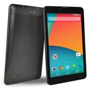 7" Touchscreen Tablet Android Quad Core 1.3GHz 512MB 8GB W/ Dual Cams BT - Black