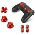 thumbnail image 2 of Botones De De Metal De 2 Piezas Botones ABXY + Thumbsticks Empuñadura De Pulgar Y Almohadilla D De Cromo Para PS4 4 Kit De Controlador Baoblaze Tapa de la palanca del pulgar, 2 of 8