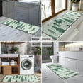 thumbnail image 2 of Light Green Christmas Tree Pattern Kitchen Rug Mat,Kitchen Runner Rugs Non Skid Washable,Decorative Kitchen Floor Mats for Kitchen,Sink,Laundry,17"X47", 2 of 5