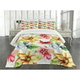 thumbnail image 3 of Ambesonne Colorful Quilted Bedspread Set 3 Pcs, Country Art, King Size, Multicolor, 3 of 5