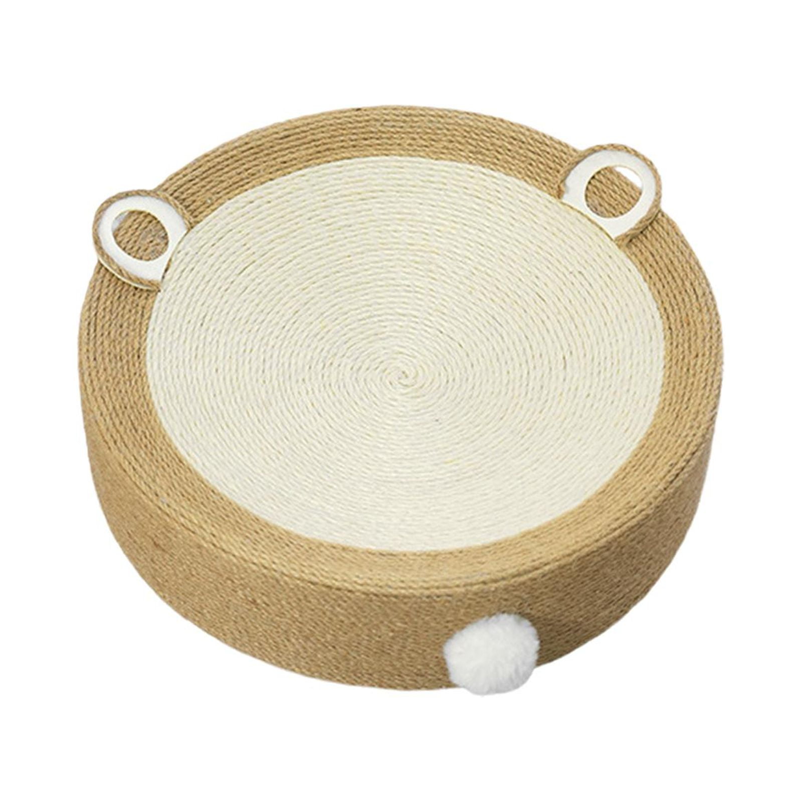 Tooyful Cat Scratch Pad Lounge Cat Beds Rest and Play 40x10.5cm Grind Claws Cardboard Cat Scratcher Bed Cat Scratching Board for Kitten Medium Cats Beige Brown