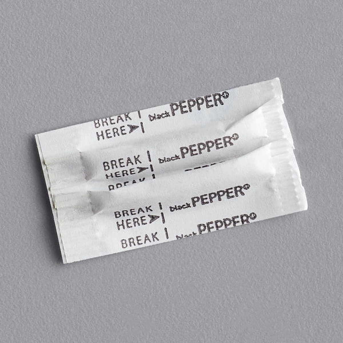 Salt & Black Pepper Portion Packets l Pack of 500