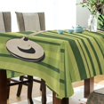 thumbnail image 5 of Yayeee Tablecloths 54" x 54" Rectangle Wrinkle Resistant Party Table Cover, Black Martini, 5 of 8