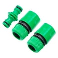 thumbnail image 3 of Bgsha 1/2 Inch Garden Hose Accessories 2 Connector Hose Connection Adapter+ 1 Nozzle, 3 of 8