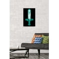 thumbnail image 2 of Minecraft - Diamond Sword Wall Poster, 14.725" x 22.375", 2 of 5