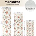 thumbnail image 4 of Pioneer Flower Floral Print Pattern Kitchen Rugs Sets Of 3,Kitchen Runner Rugs Non Skid Washable,Decorative Kitchen Floor Mats for Kitchen,Sink,Laundry,17X30 Inch + 17X47 Inch + 17X59 Inch, 4 of 6