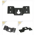 thumbnail image 2 of ZPAQI Portable Speaker Wall Mount Speaker Brackets Hanger Small Wall Hanging Iron Hook, 2 of 14